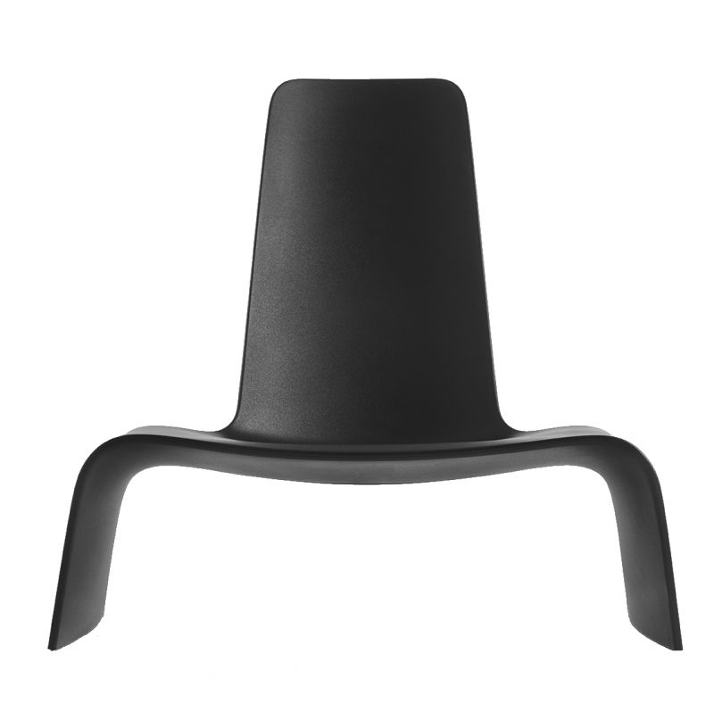 Land Lounge Chair Sessel Schwarz Plank